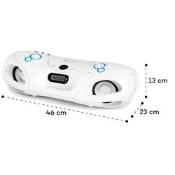 CD player Auna Spacewoofer DAB (White) Thumb