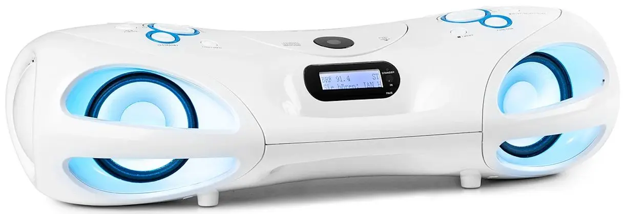 CD player Auna Spacewoofer DAB (White)