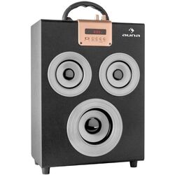 Портативная акустическая колонка Auna Central Park 2.1 (Silver/Black)