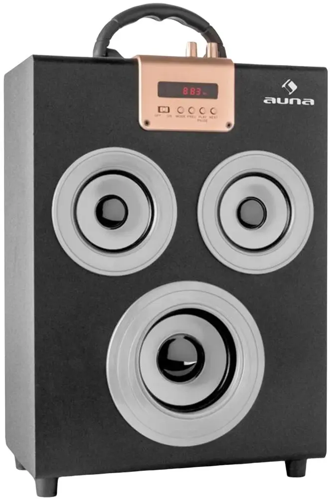 Difuzor portabil fara fir Auna Central Park 2.1 (Silver/Black)