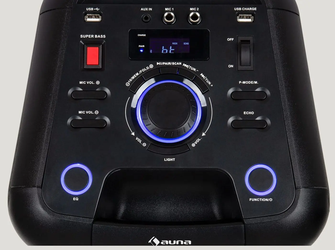 Портативная акустическая система Auna Bazzter (Black) - 6