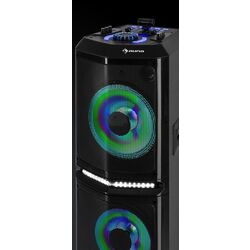 Портативная акустическая система Auna Clubmaster TripleBeat (Black) Thumb