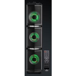 Портативная акустическая система Auna Clubmaster TripleBeat (Black) Thumb