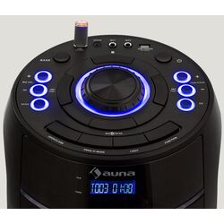 Портативная акустическая система Auna Ultrasonic CD (Black) Thumb