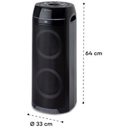 Портативная акустическая система Auna Ultrasonic CD (Black) Thumb