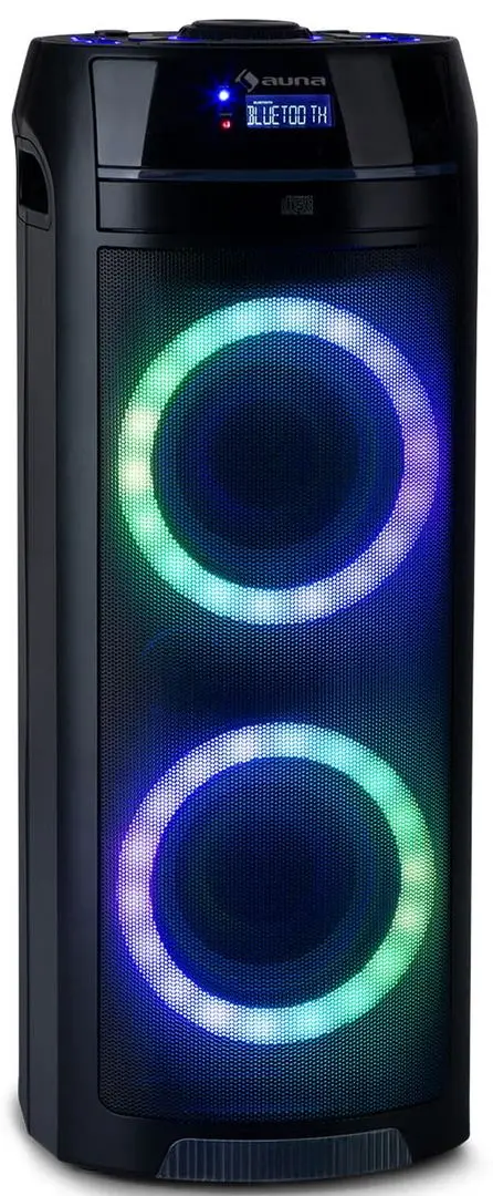 Портативная акустическая система Auna Ultrasonic CD (Black)