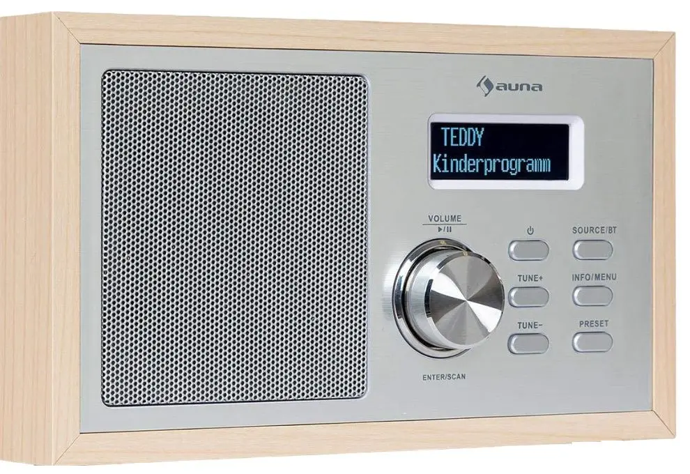 Radio portabil Auna Ambient (Brown/Silver) - 2