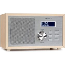Radio portabil Auna Ambient (Brown/Silver)