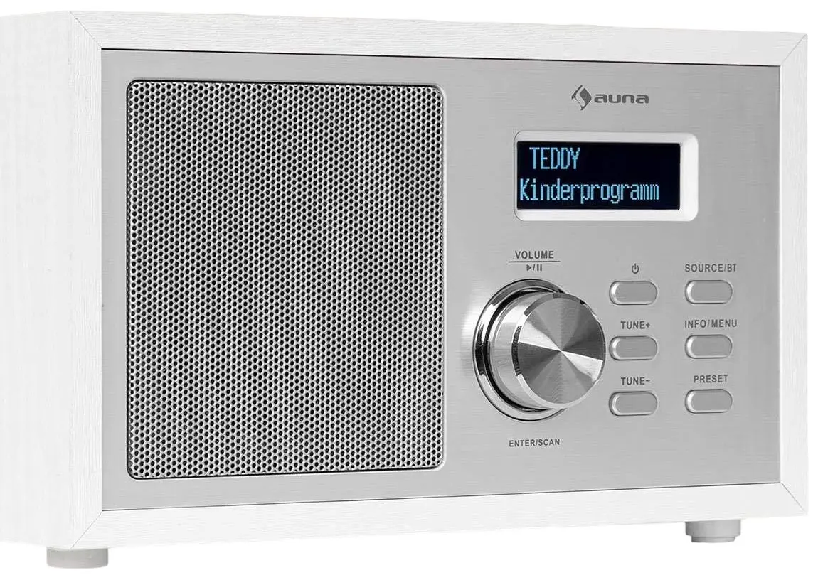 Портативный радиоприемник Auna Ambient (White/Silver) - 2