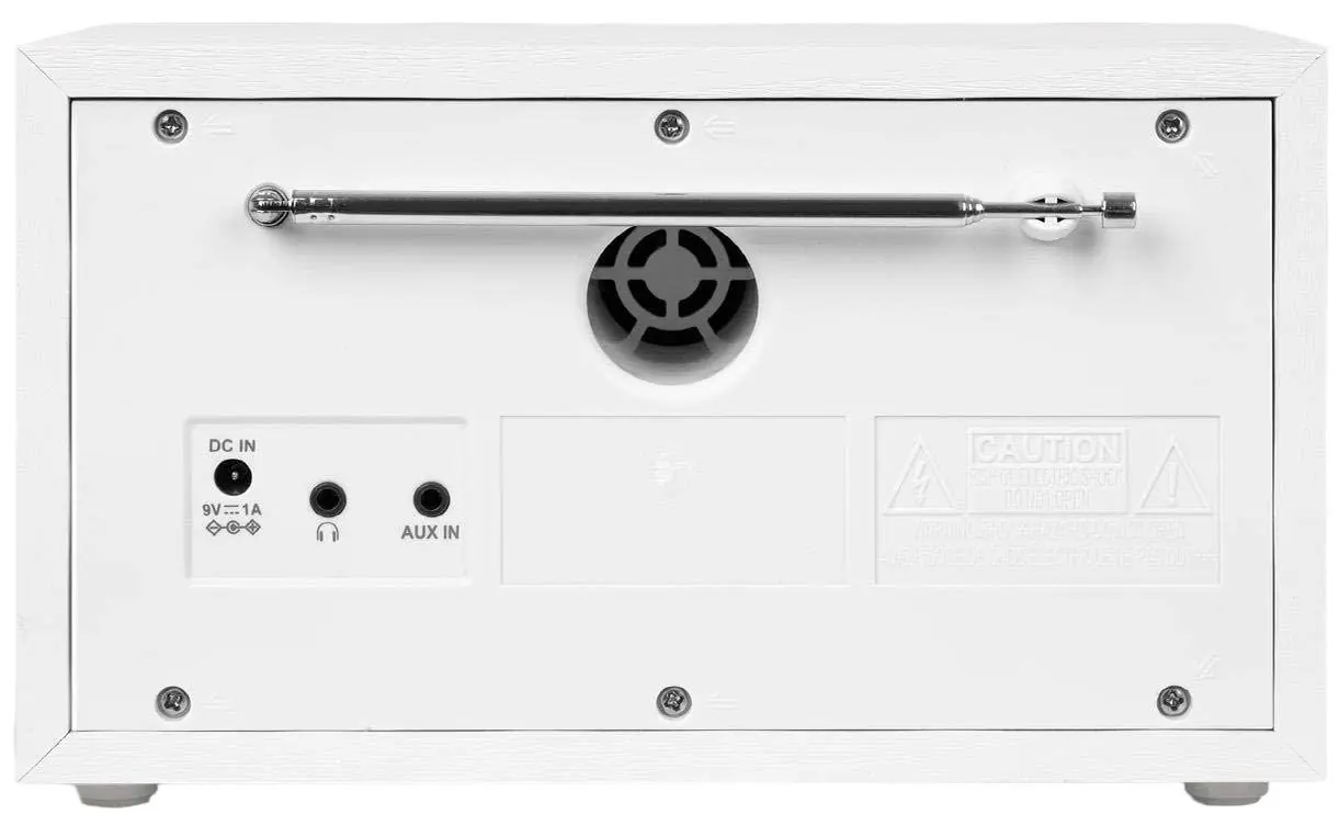 Портативный радиоприемник Auna Ambient (White/Silver) - 3