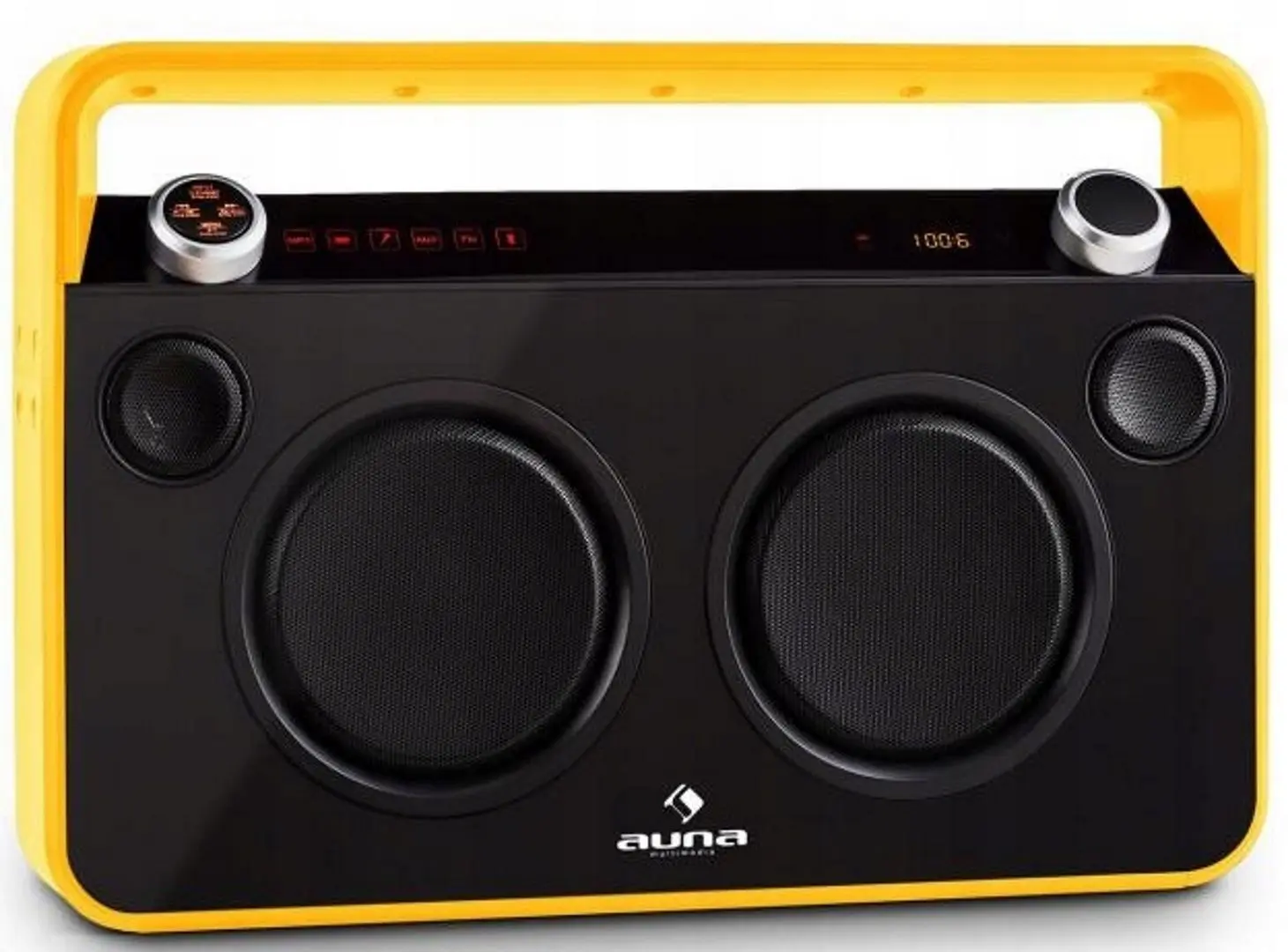 Radio portabil Auna Bebop Ghettoblaster (Yellow) - 3