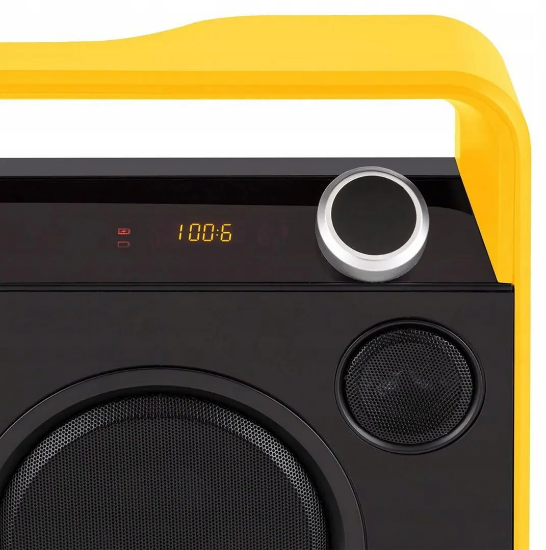 Radio portabil Auna Bebop Ghettoblaster (Yellow) - 5