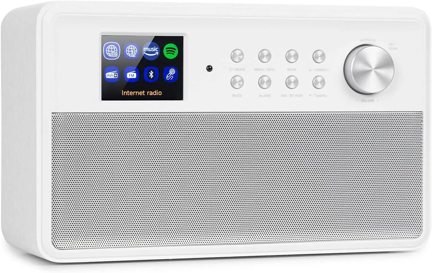 Radio portabil Auna Connect Link Smart (White)