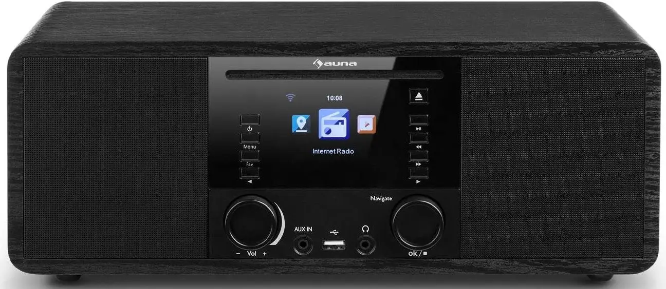 Портативный радиоприемник Auna IR-190 (Black) - 2
