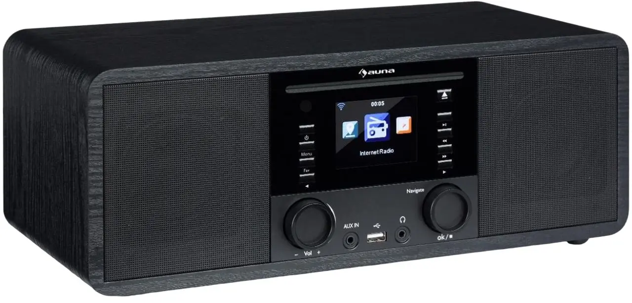 Портативный радиоприемник Auna IR-190 (Black) - 3