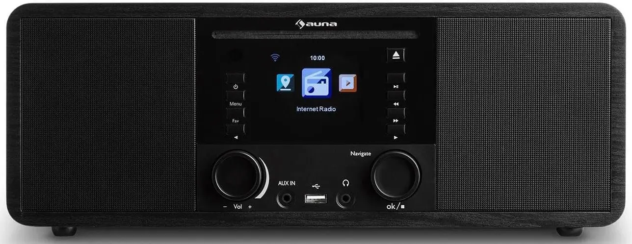 Портативный радиоприемник Auna IR-190 (Black)