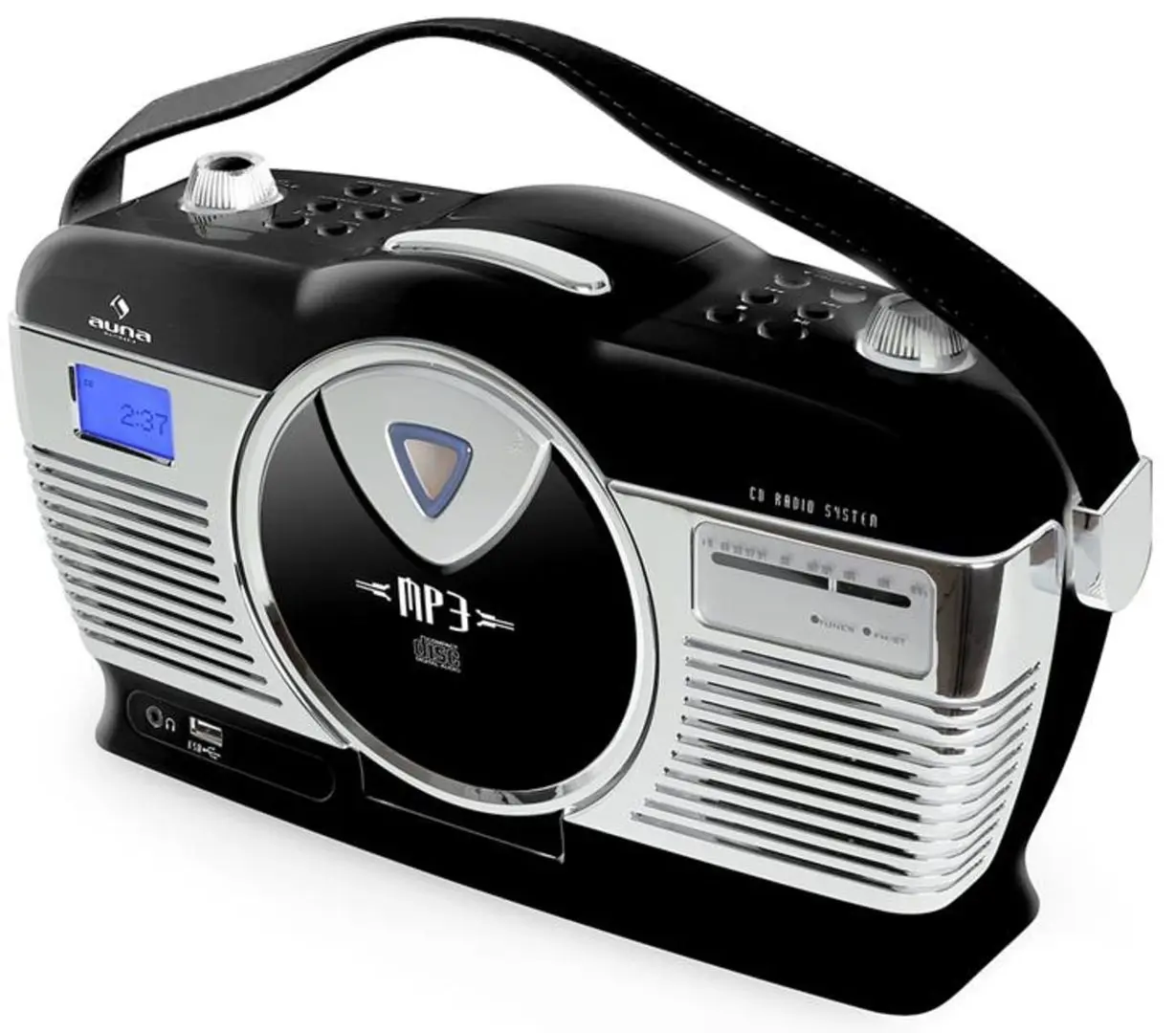 Radio portabil Auna RCD-70 (Black) - 3