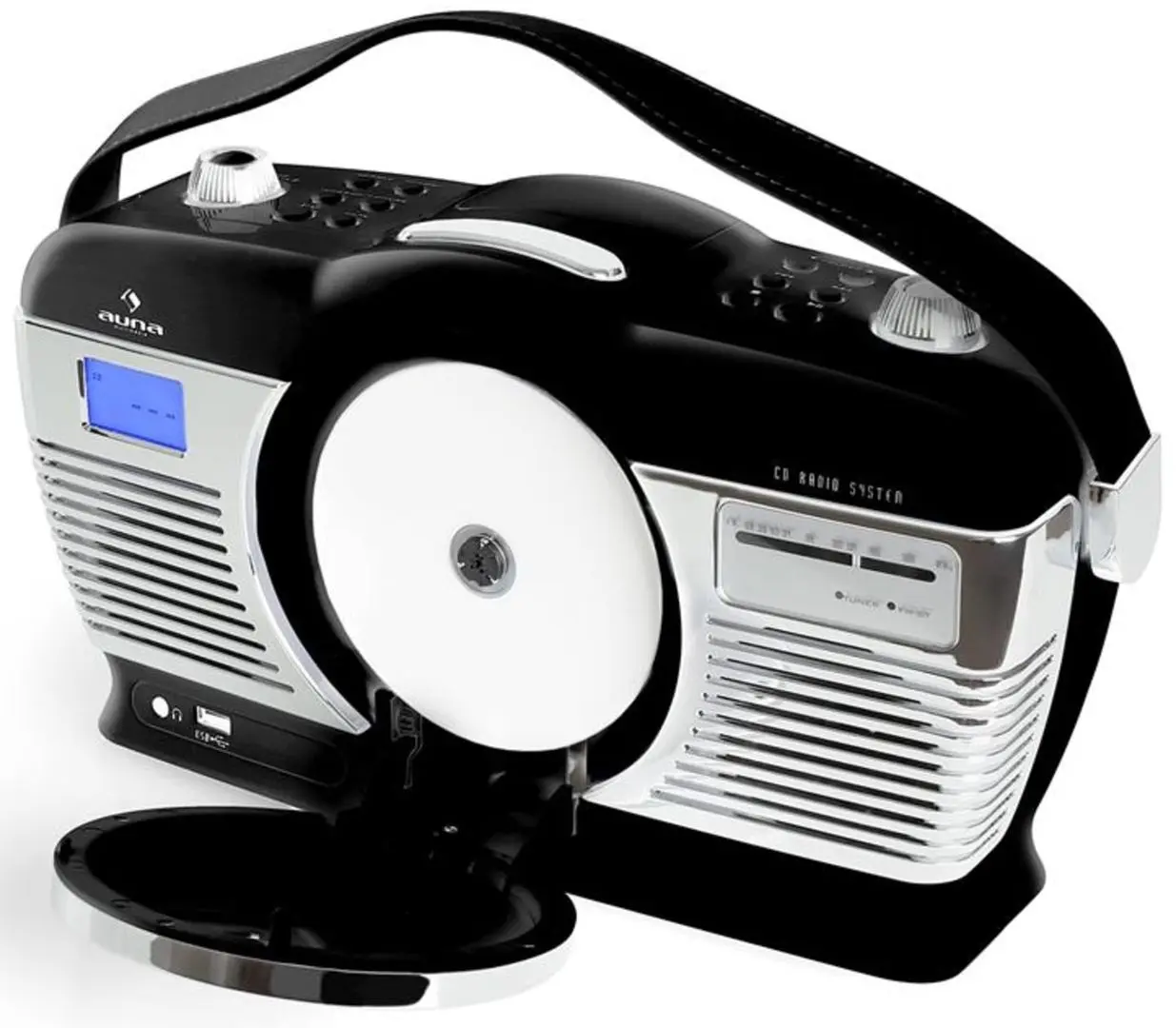 Radio portabil Auna RCD-70 (Black) - 4