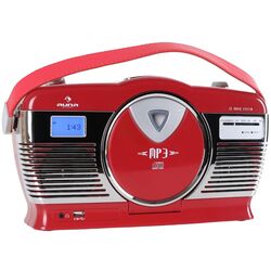 Radio portabil Auna RCD-70 (Red)