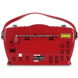 Портативный радиоприемник Auna RCD-70 (Red) Thumb