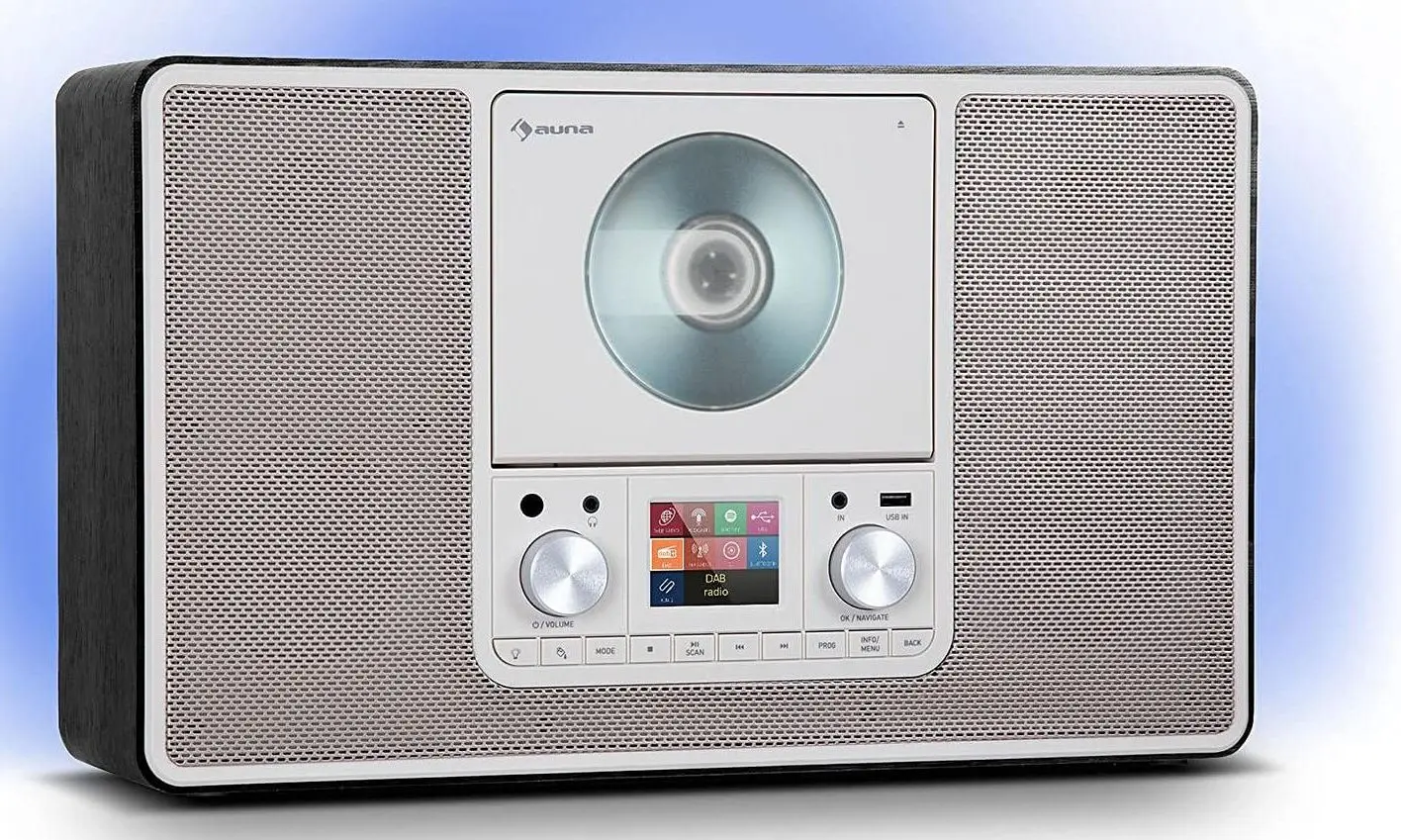 Портативный радиоприемник Auna Scala VCD-IR (Black) - 2