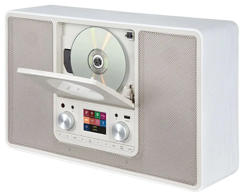 Портативный радиоприемник Auna Scala VCD-IR (White) - 4