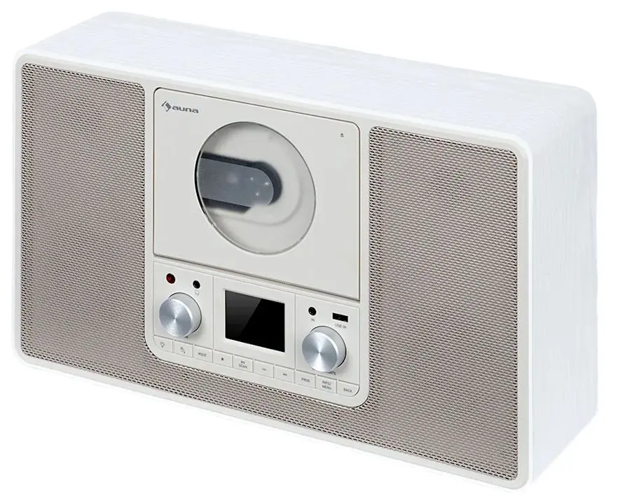Портативный радиоприемник Auna Scala VCD (White) - 3