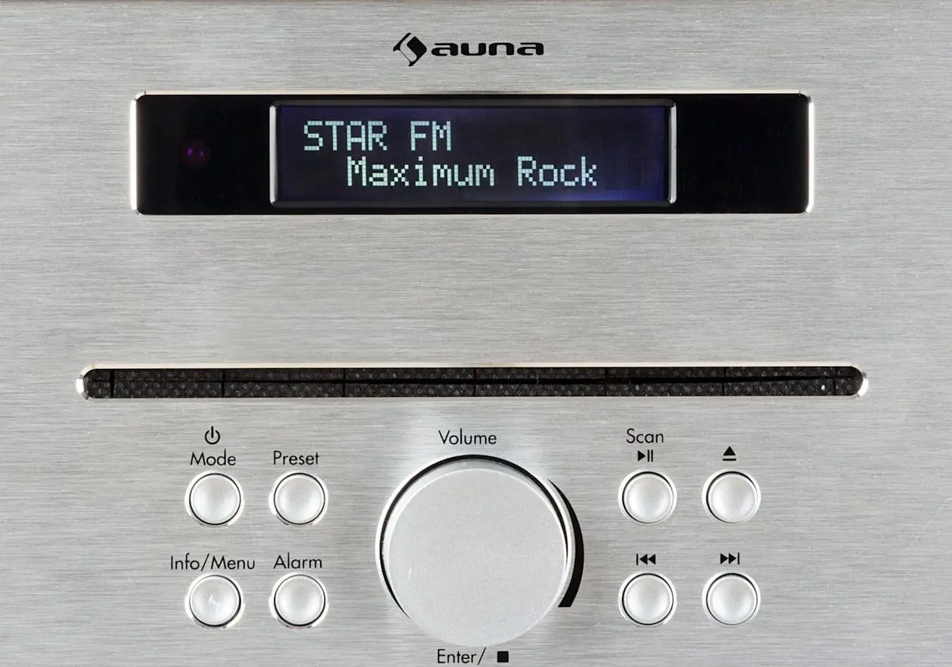 Radio Auna Silver Star CD-DAB (White/Silver) - 7