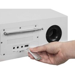 Radio Auna Silver Star CD-DAB (White/Silver) Thumb