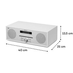 Radio Auna Silver Star CD-DAB (White/Silver) Thumb