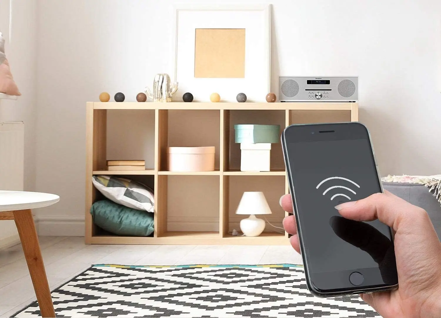 Radio Auna Silver Star CD-DAB (White/Silver) - 4