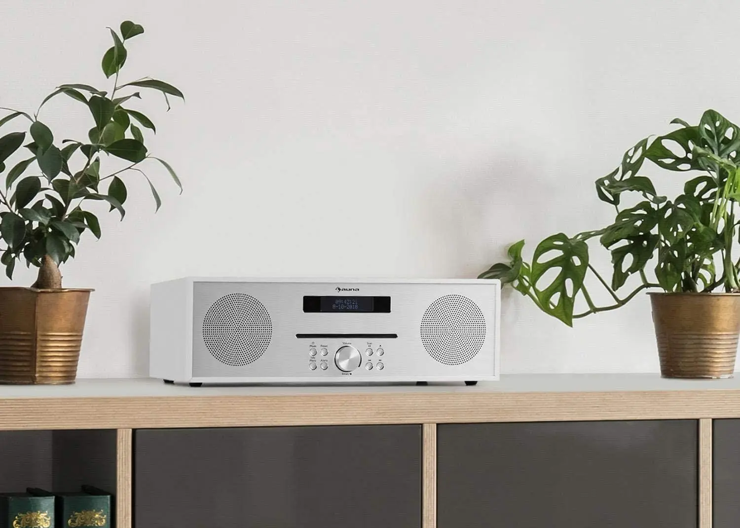 Radio Auna Silver Star CD-DAB (White/Silver) - 3