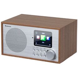 Портативный радиоприемник Auna Silver Star Mini (Oak/Silver) Thumb