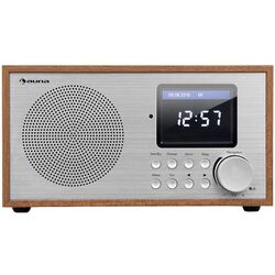 Radio portabil Auna Silver Star Mini (Oak/Silver)