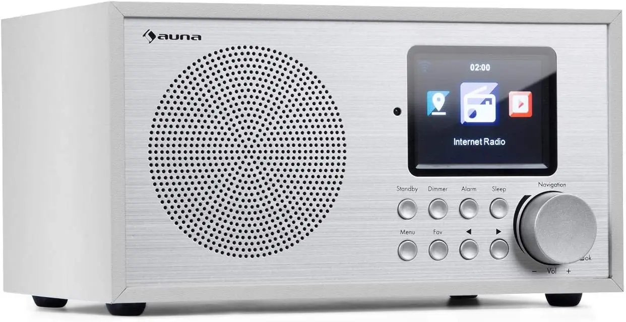 Radio Auna Silver Star Mini (White/Silver)