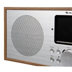 Radio portabil Auna Silver Star Stereo (Oak/Silver) Thumb