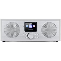 Radio portabil Auna Silver Star Stereo (White/Silver) Thumb