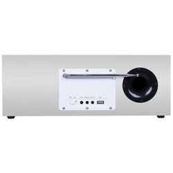 Radio portabil Auna Silver Star Stereo (White/Silver) Thumb
