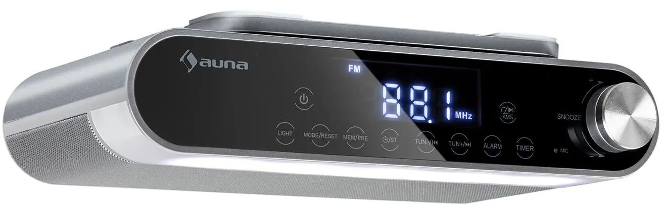 Radio portabil Auna KR-130 (Silver/Black)