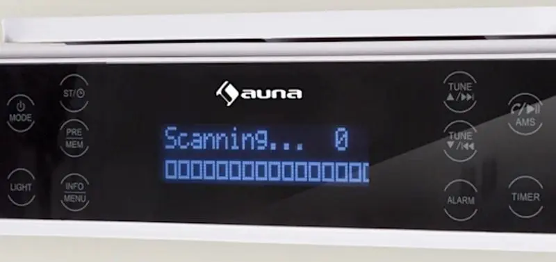 Портативный радиоприёмник Auna KR-140 10032851 (White) - 2