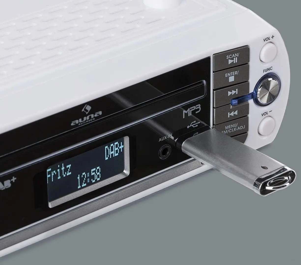 Радиоприёмник Auna KR-400 CD (Silver) - 4