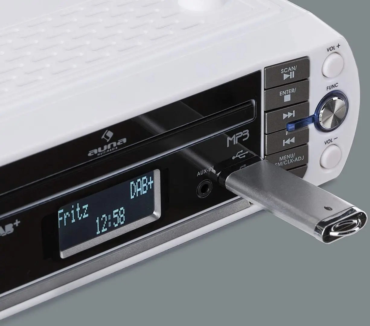 Радиоприёмник Auna KR-400 CD (White) - 2