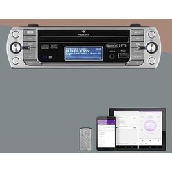 Радиоприёмник Auna KR-500 CD (Silver) Thumb