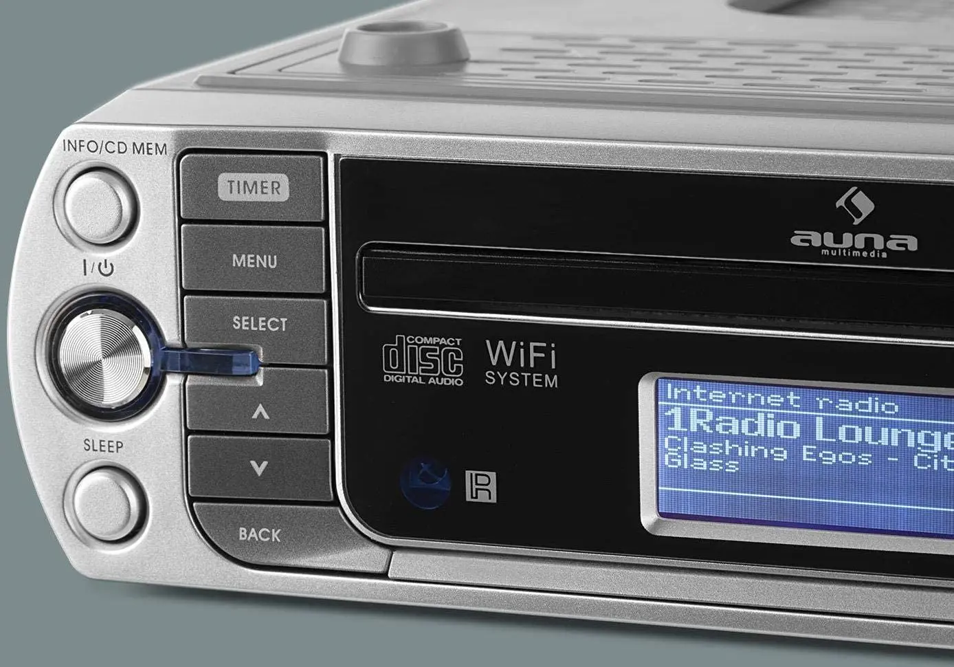 Радиоприёмник Auna KR-500 CD (Silver) - 7