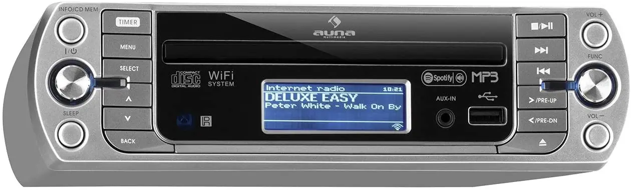 Радиоприёмник Auna KR-500 CD (Silver)