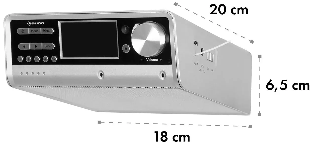 Radio Auna Intelligence DAB+ (Silver) - 6