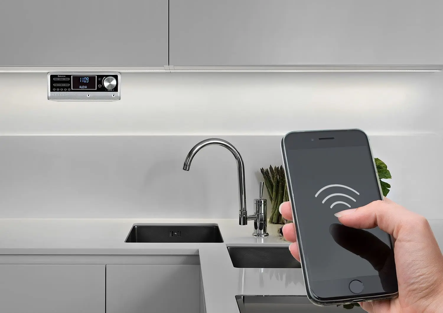 Radio Auna Intelligence DAB+ (Silver) - 7