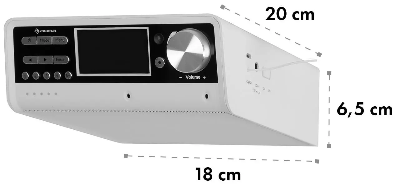 Radio Auna Intelligence DAB+ (White) - 6