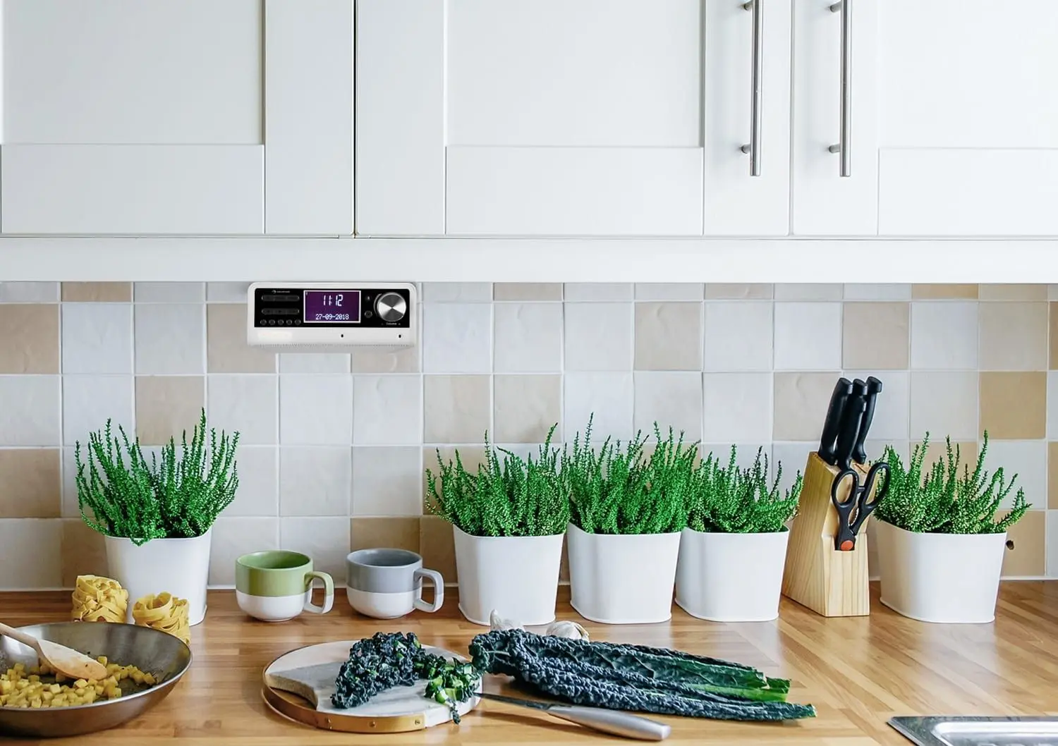 Radio Auna Intelligence DAB+ (White) - 8