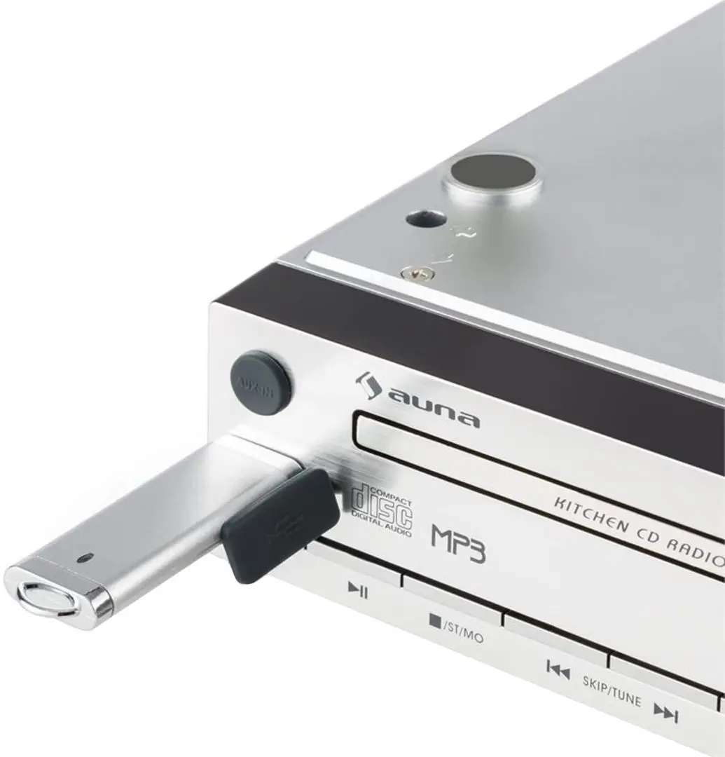 Радиоприемник Auna KCD-20 (Silver) - 7